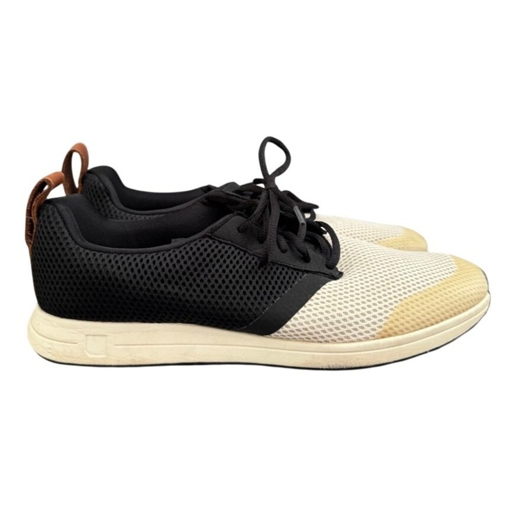York Athletics Mfg The Henry Mesh Running Shoes Black Bone Low Top Trainers 11.5